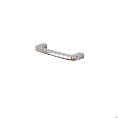 Tirador para mueble alargado Visby 128, cromo pulido