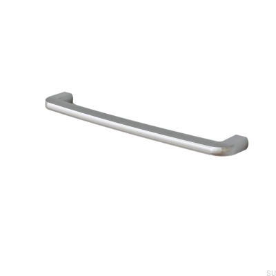 Tirador para mueble alargado Visby 256 Plata cepillado