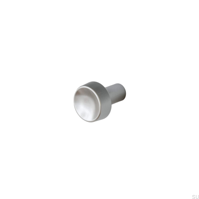 Pomo para mueble Hjo 25 plata