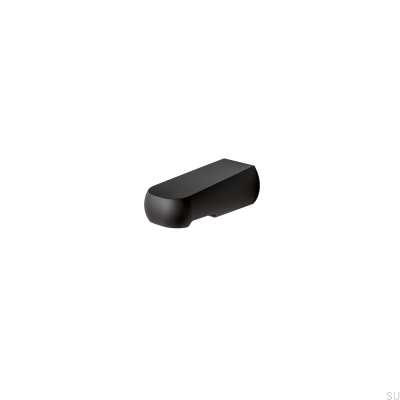 Pomo para mueble Visby de metal, negro mate
