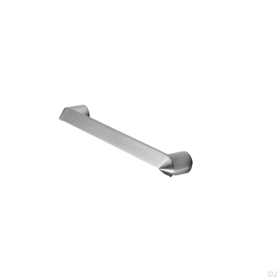 Tirador para mueble rectangular Lysekil 192 plateado