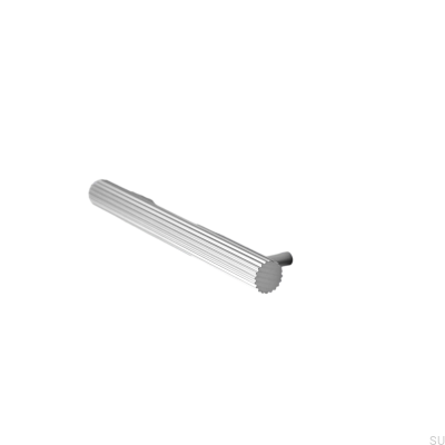 Tirador para mueble rectangular Smögen 160 plateado