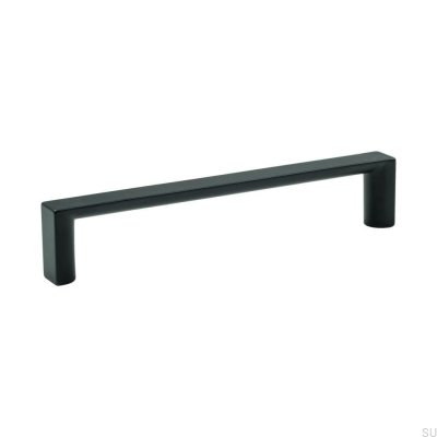 Tirador para mueble alargado 735 128 Black Metal