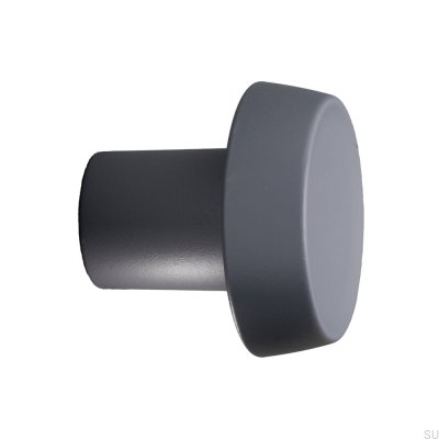 Colgador de pared Caligola metal gris