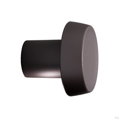 Colgador de pared Caligola de metal marrón oscuro