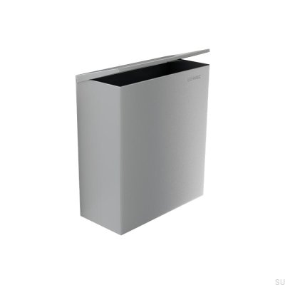Papelera higiénica de pared Stay, acero cepillado