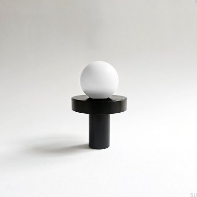  Pomo para mueble Pola de latón blanco con arandela negra