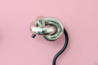 Pomo para mueble Nudo 50 Níquel Pulido