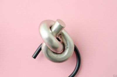 Pomo para mueble Nudo 50 Níquel Cepillado