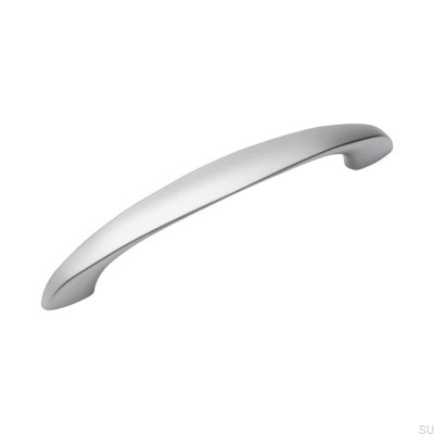 Tirador para mueble alargado 0033128 Silver Brushed