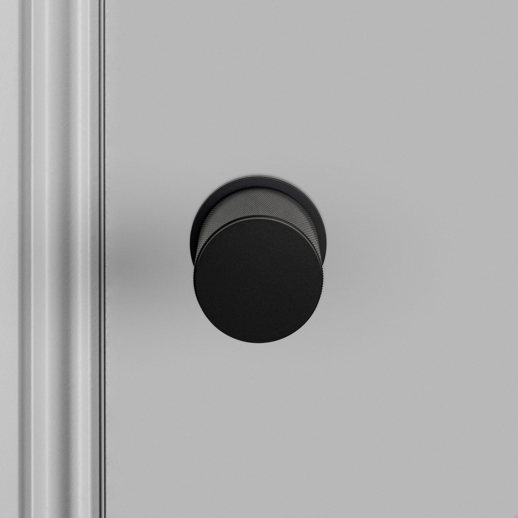 Zdjecie galki meblowej Door Knob czarnej