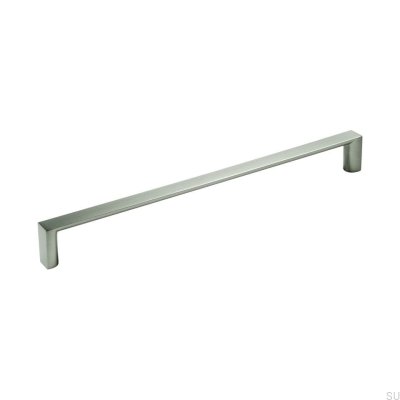 Tirador para mueble alargado 735224 Lacado Plata
