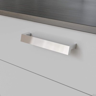 Tirador para mueble alargado Båstad 192, cromo pulido
