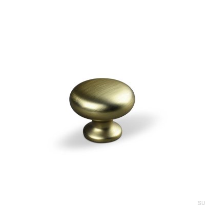 Pomo para mueble Ancona 30 Oro Cepillado