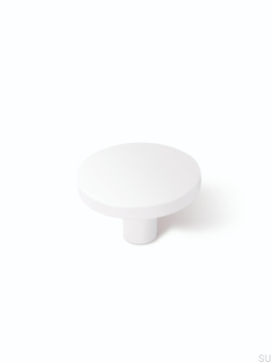 Pomo para mueble Como de metal, blanco