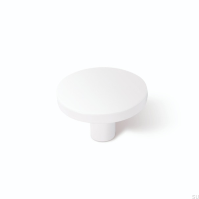Pomo para mueble Como Big Metal blanco