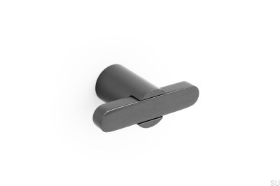 Perilla para muebles de titanio negro Fusion de T-Bar 