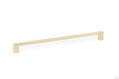 Tirador para mueble alargado Fusion 320, oro pulido