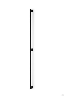  Tirador para mueble alargado Point 960, aluminio cepillado negro