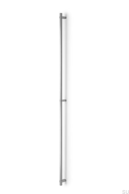Tirador para mueble longitudinal de aluminio cepillado Nobb 1056