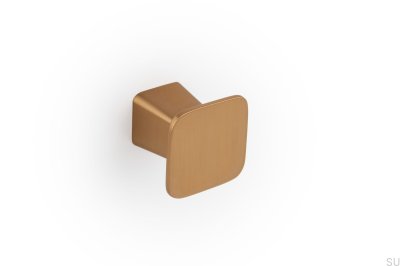 Pomo para mueble Cava cepillado Prism Gold