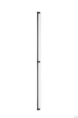  Tirador para mueble longitudinal Linkk 1056 Aluminio Negro Cepillado