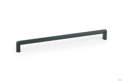 Tirador para mueble rectangular Riss Mini 320 Aluminio Verde