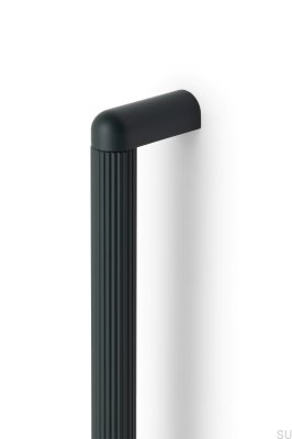 Tirador para mueble rectangular Riss Big 960, Aluminio Verde