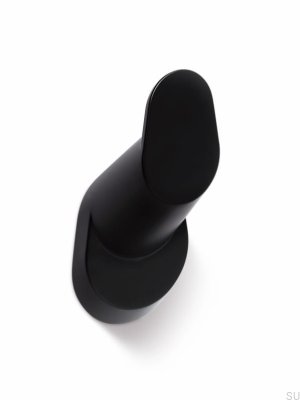 Colgador de pared de metal Crestt, negro mate