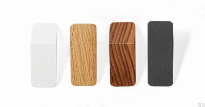 Colgador de Pared Switch Madera Lacado Negro