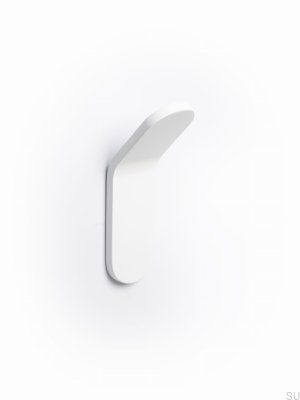 Colgador de pared Tik 25, aluminio, blanco mate