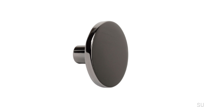 Colgador de pared Como Big Níquel pulido negro