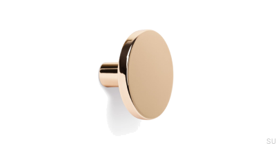 Colgador de pared de metal grande Como, oro pulido
