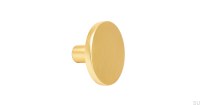 Colgador de pared cepillado Como Big Gold