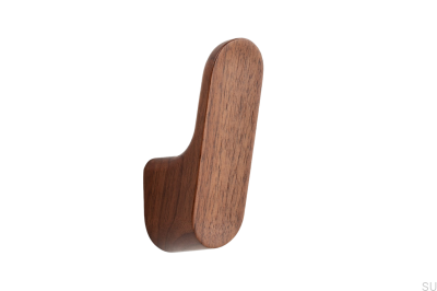 Perchero de pared de madera de nogal Luv Wood