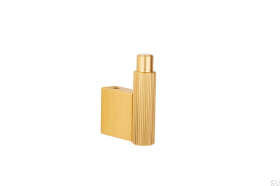 Colgador de pared Arpa Aluminio Oro Cepillado Oscuro