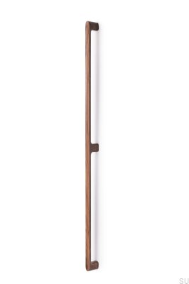 Tirador para mueble de doble cara Luv Wood 992, nogal italiano