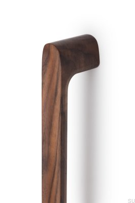 Tirador para mueble de doble cara Luv Wood 992, nogal italiano