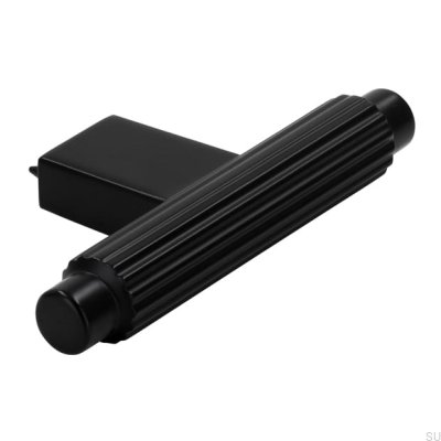 Pomo para mueble T-Bar 2594 Metal Negro Mate