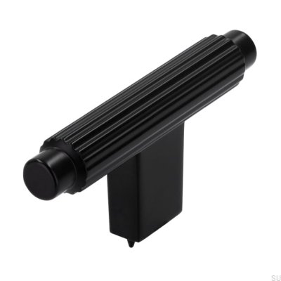 Pomo para mueble T-Bar 2594 Metal Negro Mate