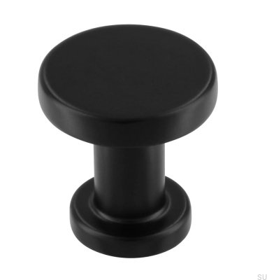 Pomo para mueble 2505 30 Metal Negro Mate