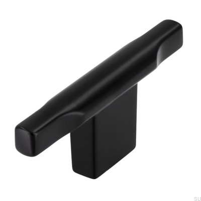 Pomo para mueble T-Bar 2524 Metal Negro Mate