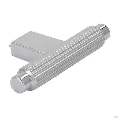 Pomo para mueble T-Bar 2594, cromo pulido