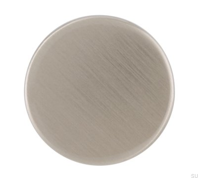 Pomo para mueble 2505 30 Plata cepillado