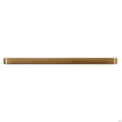 Tirador para mueble alargado 2563 160 Oro cepillado Metal