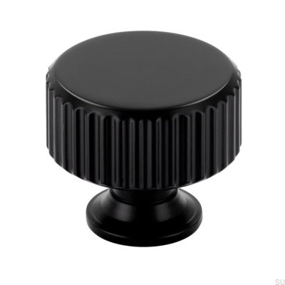 Pomo para mueble 2596 Metal Negro Mate