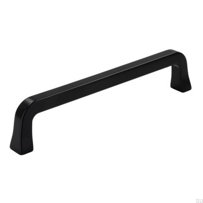 Tirador para mueble alargado 2525 128 Metal negro mate