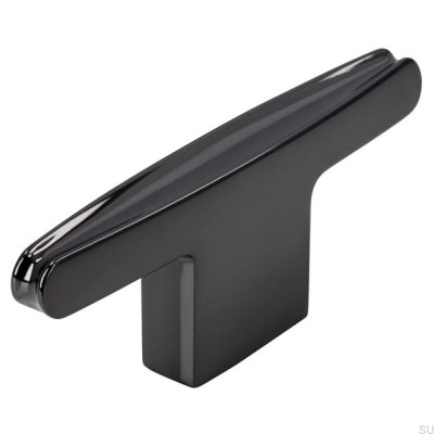 Pomo para mueble T-Bar 2570 16 Antracita Mate