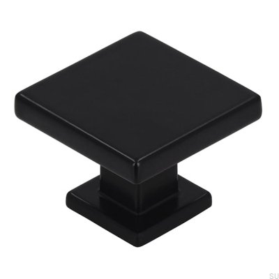 Pomo para mueble 2506 30 Metal Negro Mate