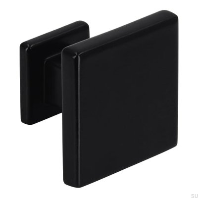 Pomo para mueble 2506 30 Metal Negro Mate